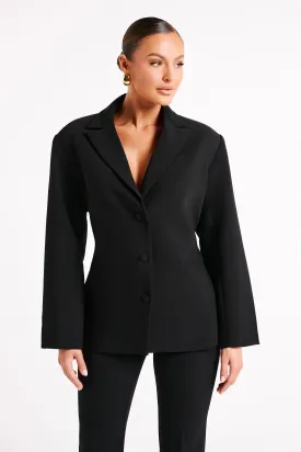 Addie Suiting Blazer - Black