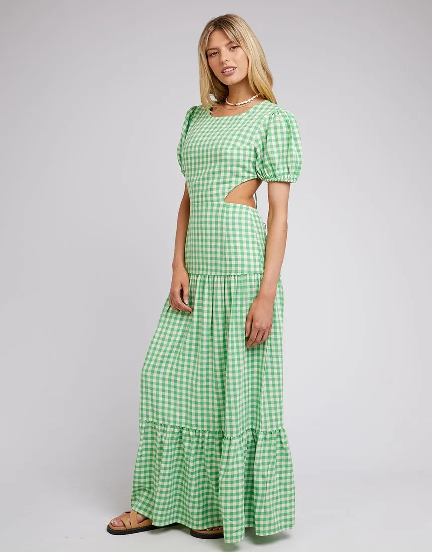 Adelaide Maxi Dress (Check)