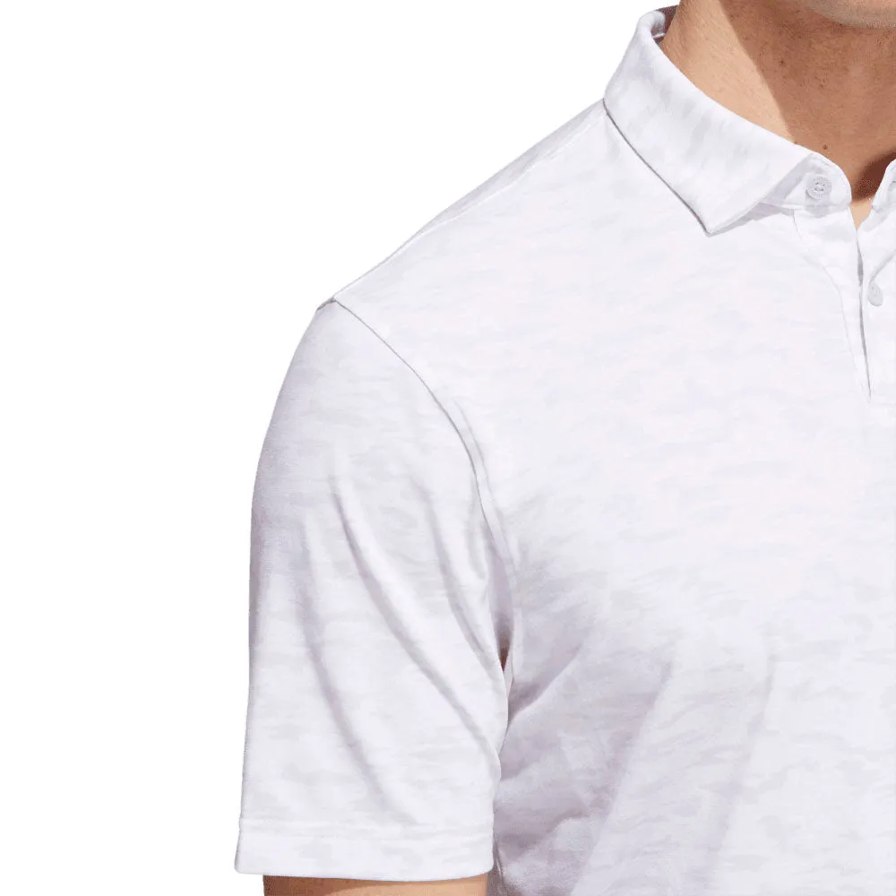 Adidas Go-To Camo Polo - Grey One/White