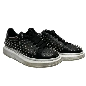 Alexander McQueen/Low-Sneakers/US 8/Leather/BLK/