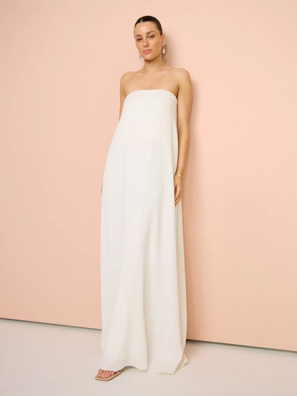 Anna Quan Delfina Dress in Carta