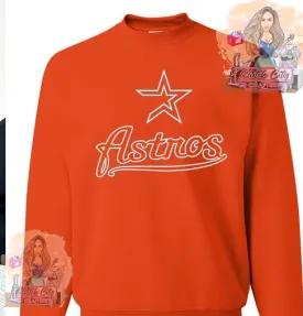 Astros Orange Sweatshirt