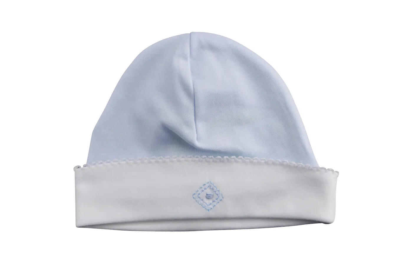 Baby Boy's Blue Diamond Hat