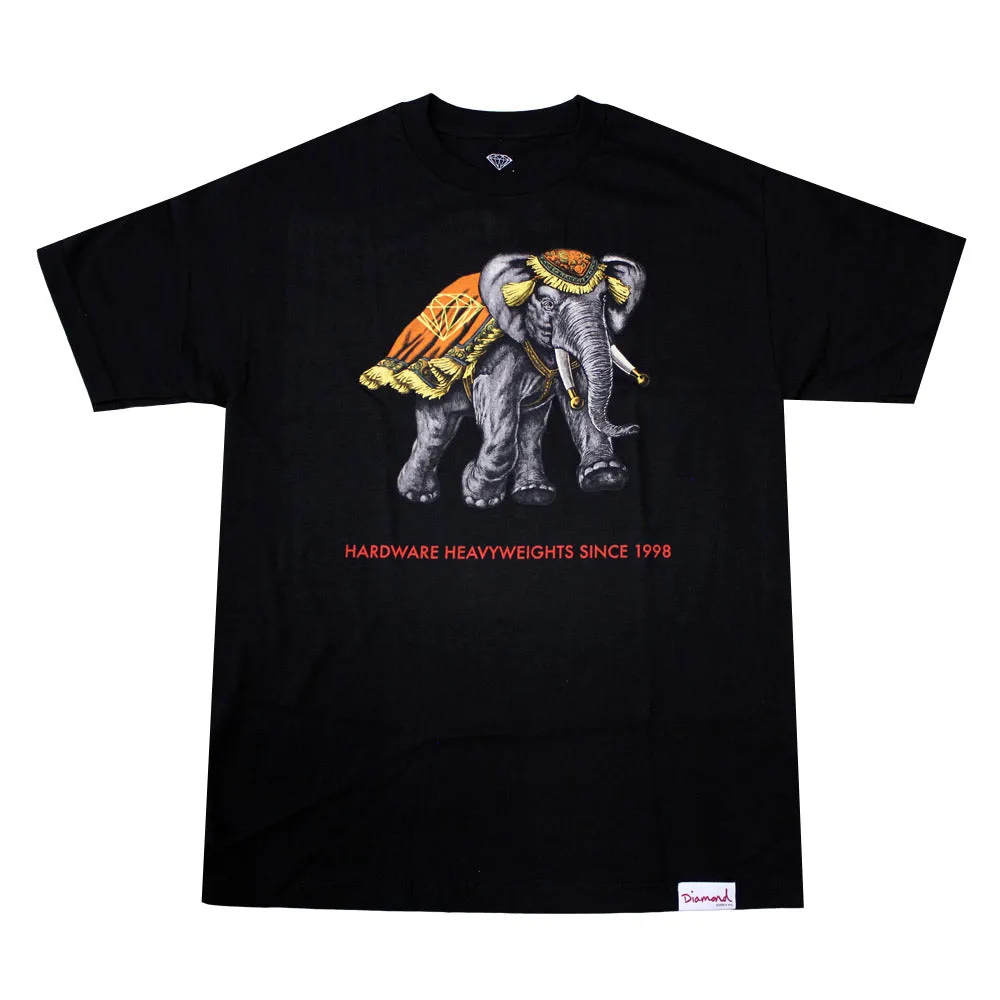 Diamond Supply Co Hardware Heavyweights T-shirt Black