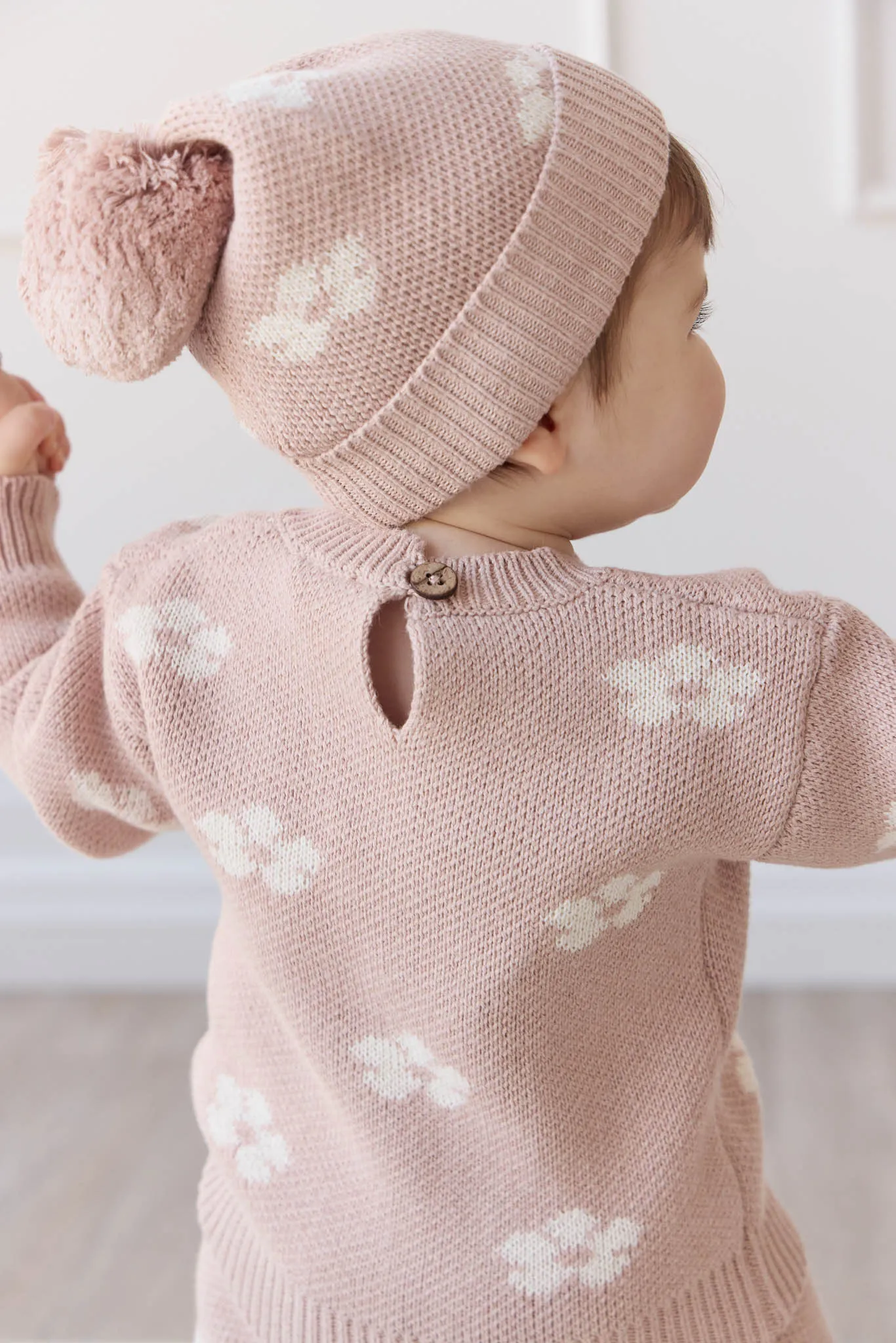 Evelyn Jumper - Frankie Knit Rose