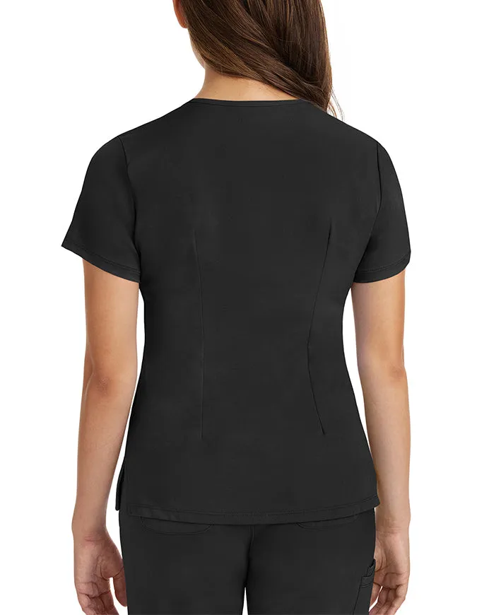 Healing Hands HH WORKS Women's V-neck Monica Top