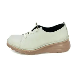 Kazu Ivory Ultra Light and Wide Fit Sneakers