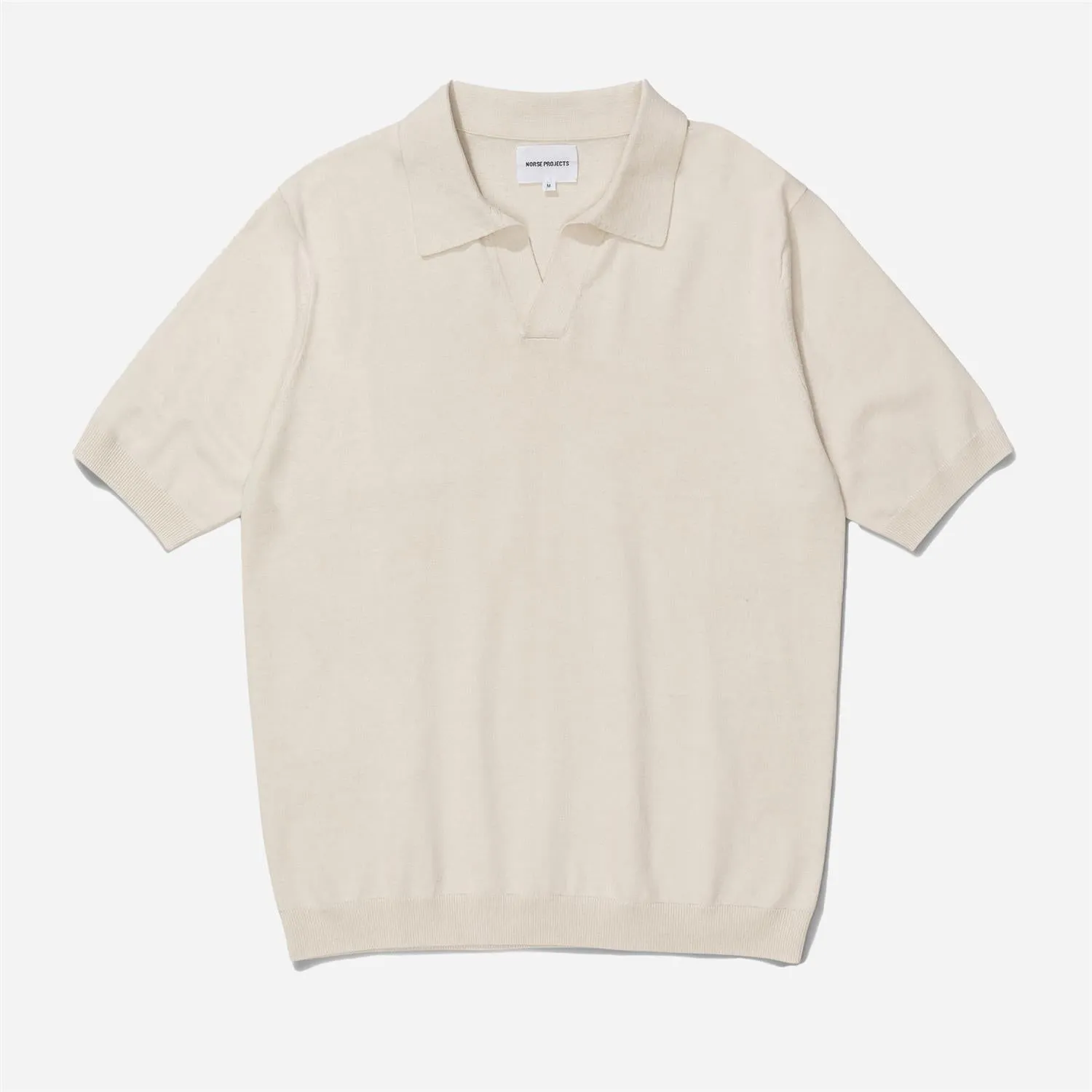 Leif Cotton Linen Polo - Kit White