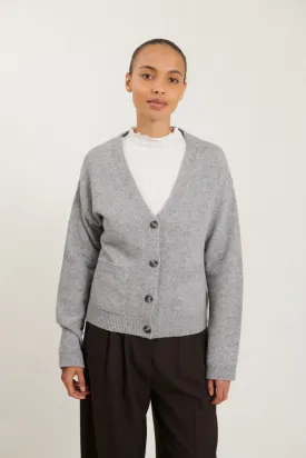 Lise Cardigan - Light Grey Mel.