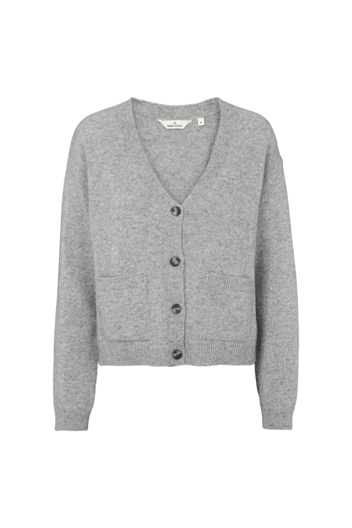 Lise Cardigan - Light Grey Mel.