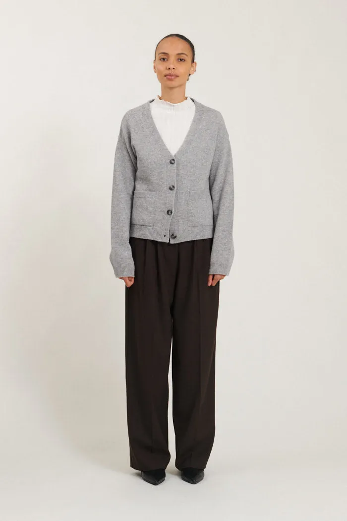 Lise Cardigan - Light Grey Mel.