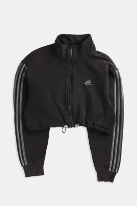 Rework Adidas Crop Track Jacket - L