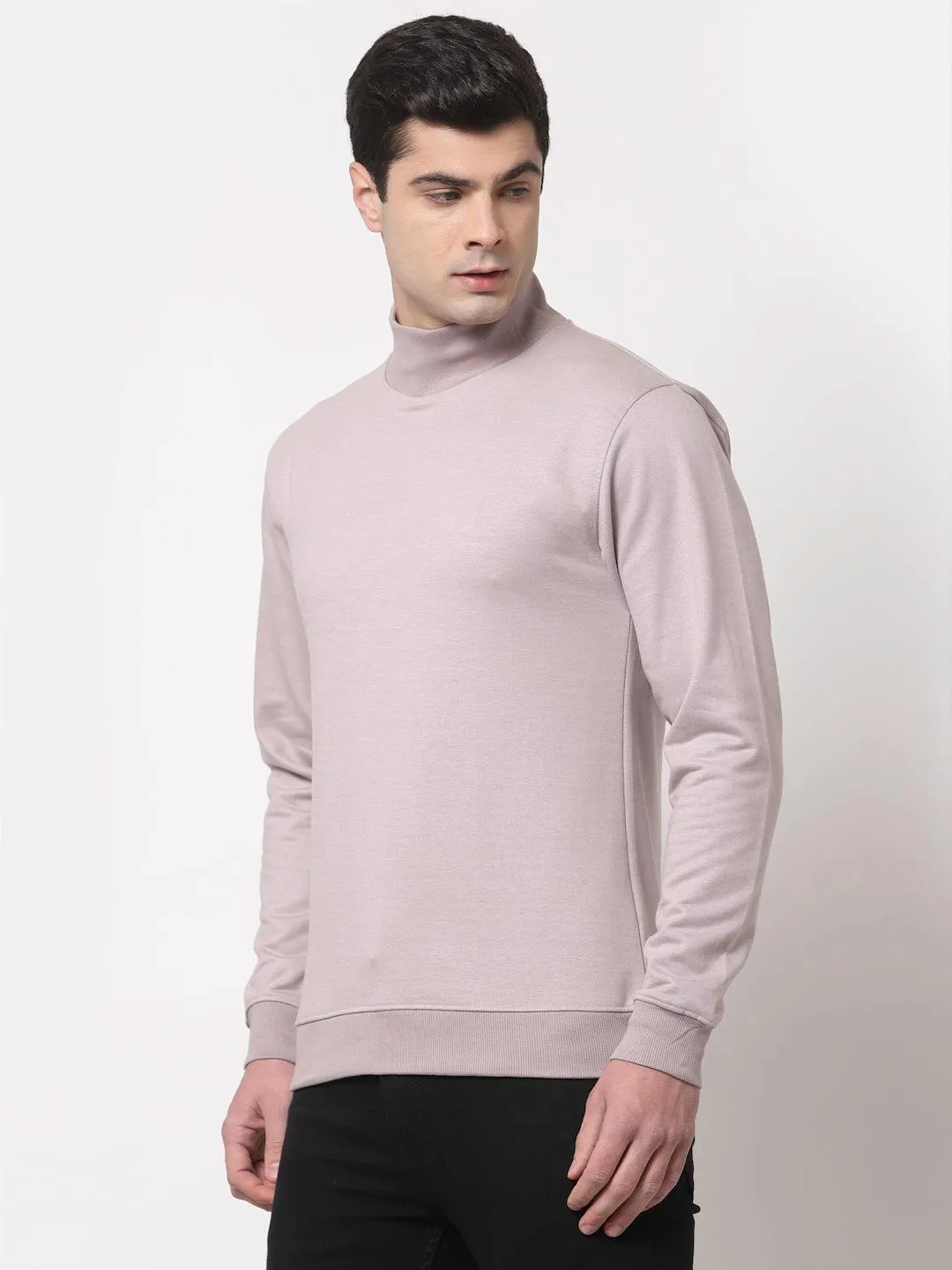 Style Quotient Men Purple Sweatshirt