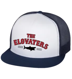 The Elovaters Trucker (White/Navy)