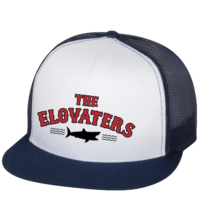 The Elovaters Trucker (White/Navy)