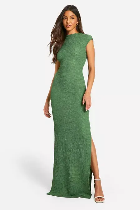 Velora Textured Column Gown