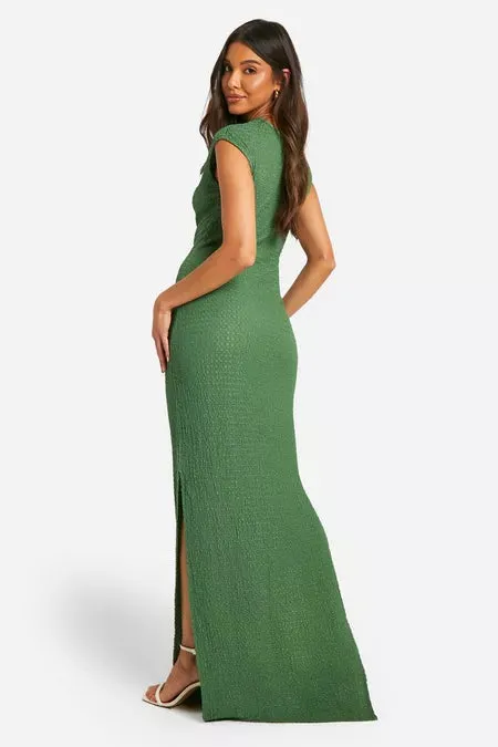 Velora Textured Column Gown